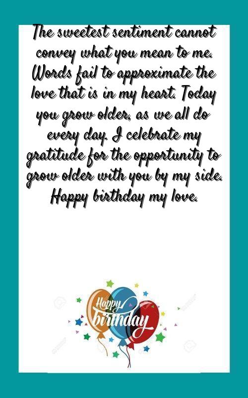wife birthday quotes for facebook